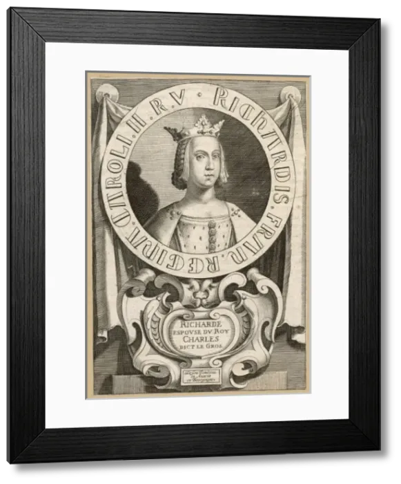 Framed Print : Richarde, Queen Framed Print : Richarde, Queen