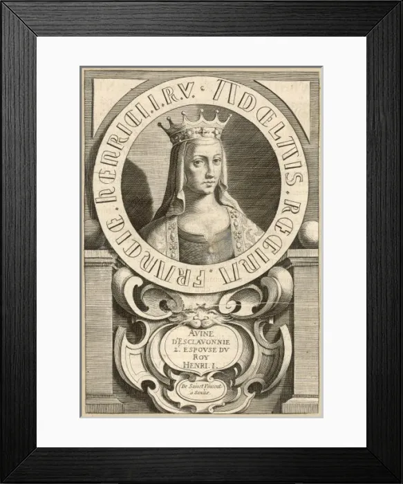 Framed Print : Avine, Queen of Henri I Framed Print : Avine, Queen of Henri I