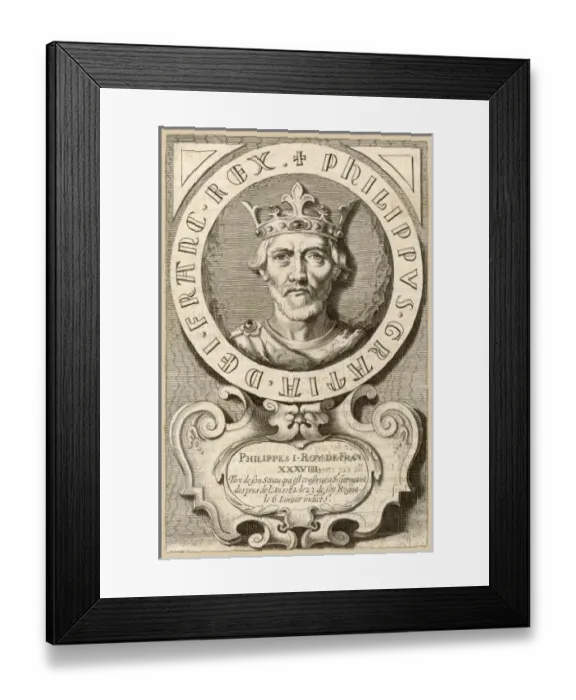 Framed Print : Philippe I of France