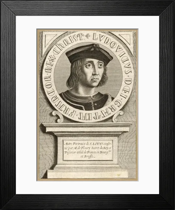 Framed Print : Louis Ix, Saint (2) Framed Print : Louis Ix, Saint (2)