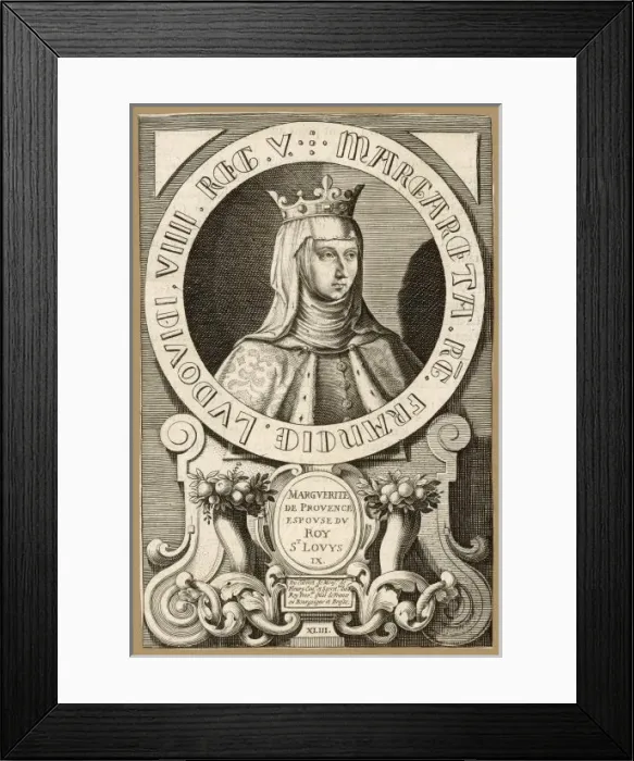 Framed Print : Marguerite De Provence Framed Print : Marguerite De Provence