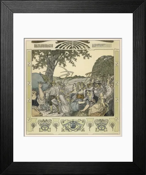 Framed Print : Austrian Hay Harvest Framed Print : Austrian Hay Harvest