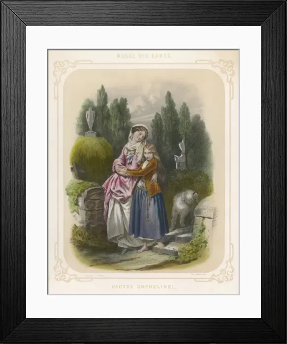 Framed Print : Mother and Daughter Framed Print : Mother and Daughter