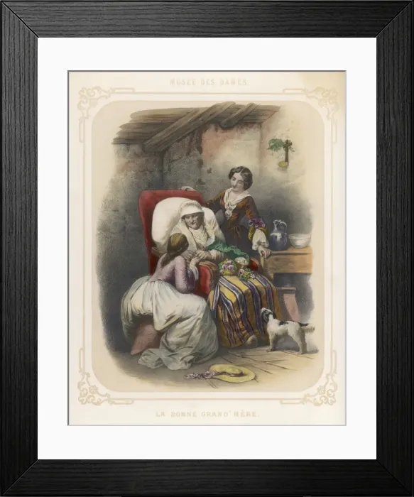 Framed Print : Grandmother / Mother / Dtr Framed Print : Grandmother / Mother / Dtr