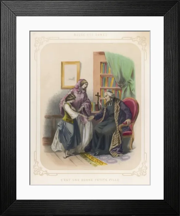 Framed Print : Priest and Orphan Framed Print : Priest and Orphan
