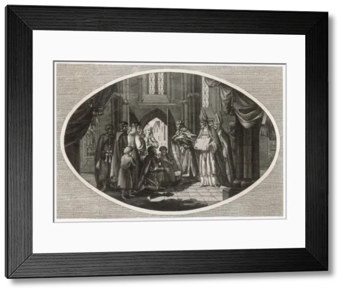 Framed Print : Athelstan English Bible Framed Print : Athelstan English Bible