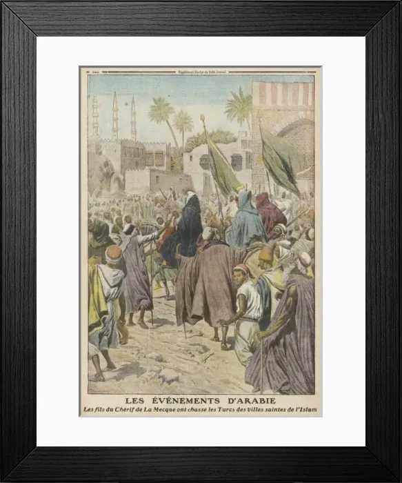 Framed Print : WWI / 1916 / MECCA Framed Print : WWI / 1916 / MECCA