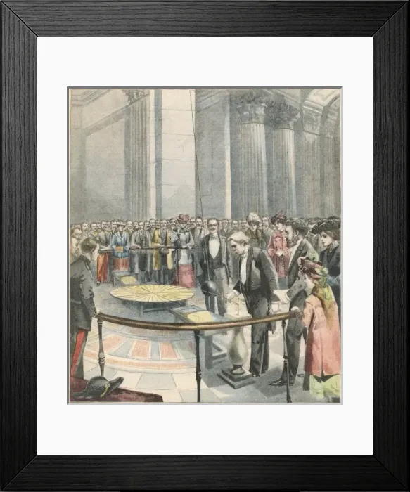 Framed Print : Science / Foucault Framed Print : Science / Foucault