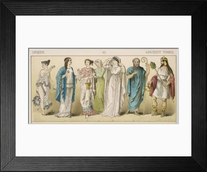 Framed Print : Greece / Costume Framed Print : Greece / Costume