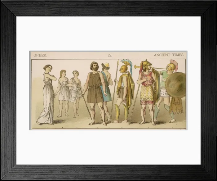 Framed Print : Greece / Costume Framed Print : Greece / Costume