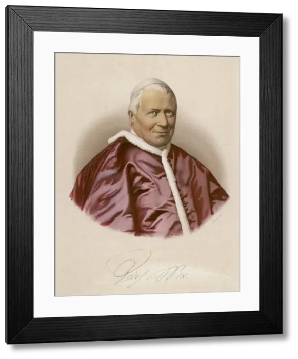 Framed Print : Pope Pius IX Framed Print : Pope Pius IX