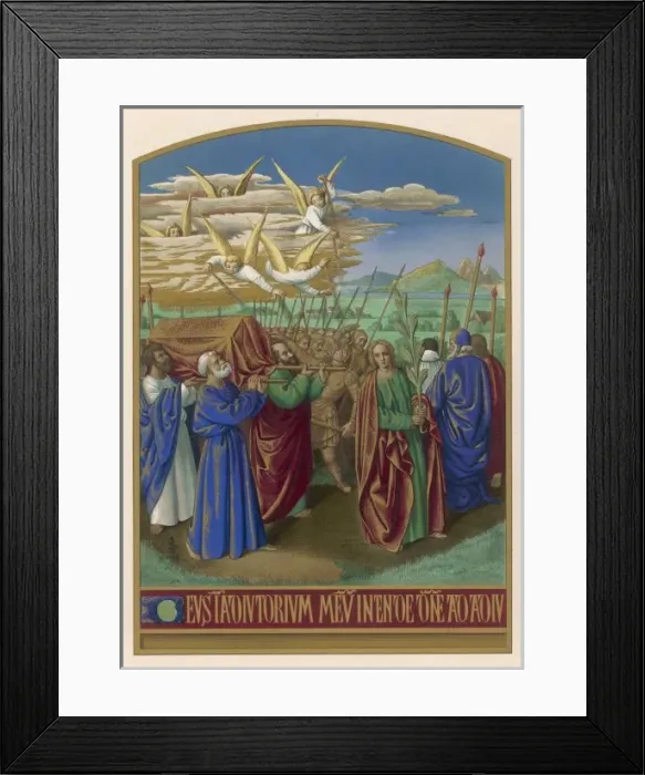 Framed Print : Marys Funeral / Fouquet Framed Print : Marys Funeral / Fouquet