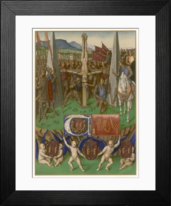 Framed Print : Saint Peter Crucified Framed Print : Saint Peter Crucified