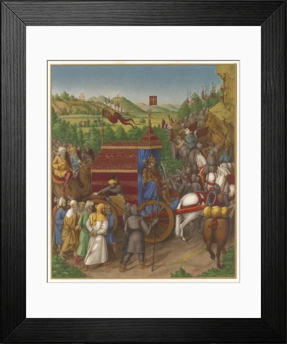 Framed Print : Shalmaneser in Triumph Framed Print : Shalmaneser in Triumph
