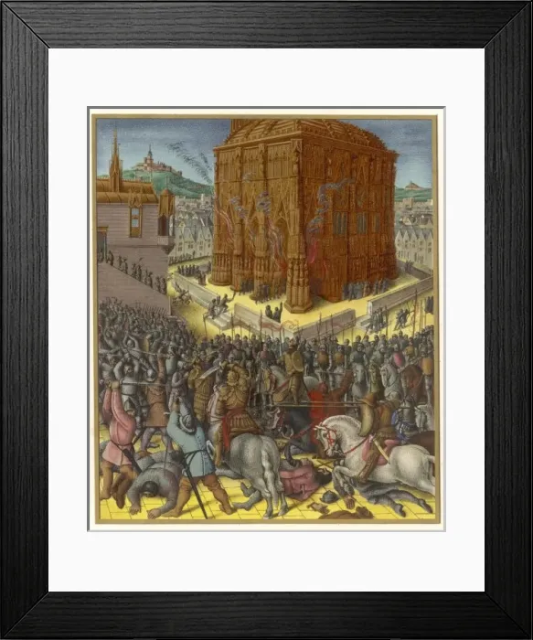 Framed Print : Nebuch. Takes Jerusalem Framed Print : Nebuch. Takes Jerusalem