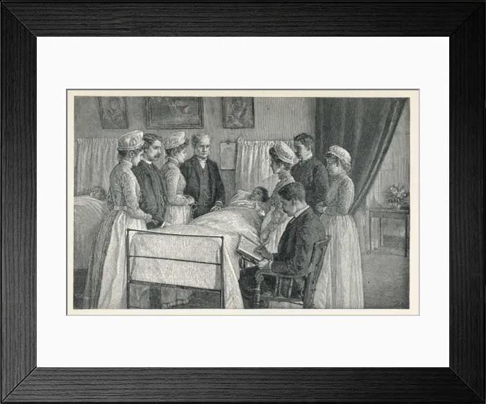 Framed Print : Hospitals / USA / Bellevue Framed Print : Hospitals / USA / Bellevue