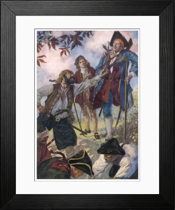 Framed Print : Treasure Isle / Treasure Framed Print : Treasure Isle / Treasure