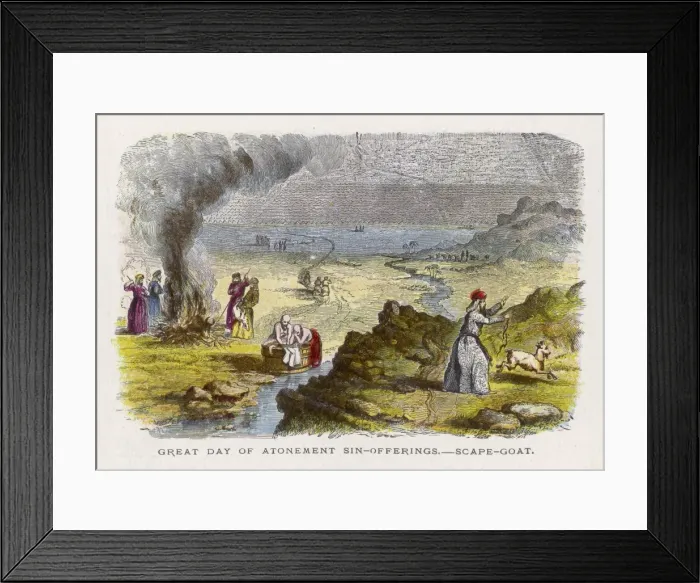 Framed Print : Great Day of Atonement Framed Print : Great Day of Atonement