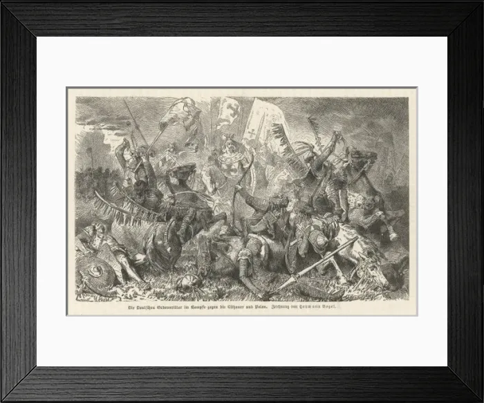 Framed Print : Teutonic Knights Poland Framed Print : Teutonic Knights Poland