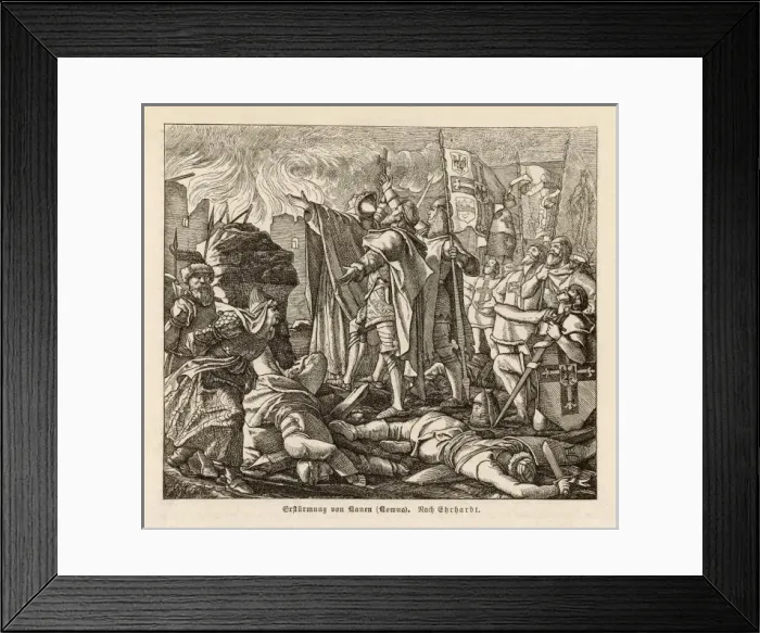 Framed Print : Teutonic Knights Prussia Framed Print : Teutonic Knights Prussia