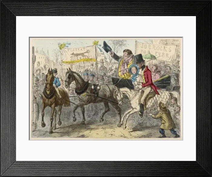 Framed Print : Jorrockss Hunt / Surtees Framed Print : Jorrockss Hunt / Surtees