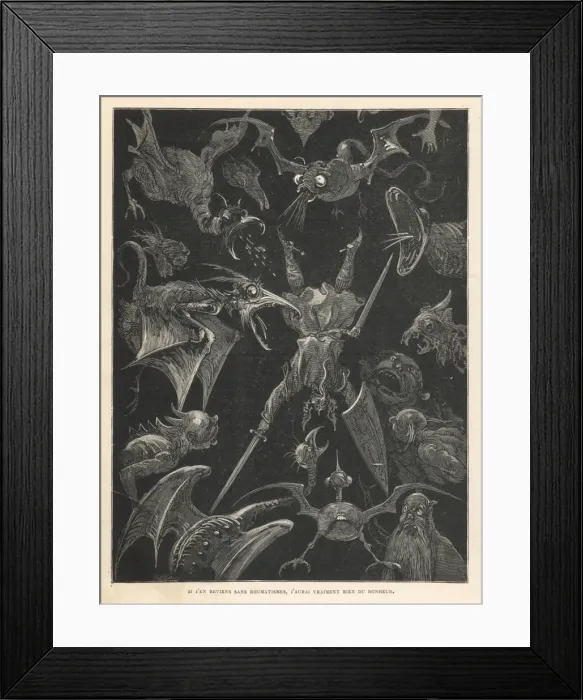 Framed Print : Islamic Monsters Framed Print : Islamic Monsters