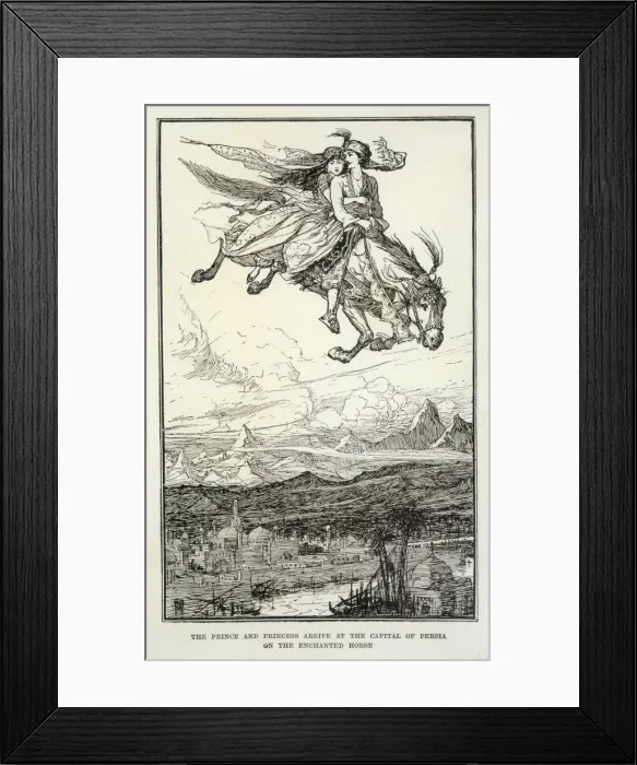 Framed Print : Riding the Magic Horse Framed Print : Riding the Magic Horse