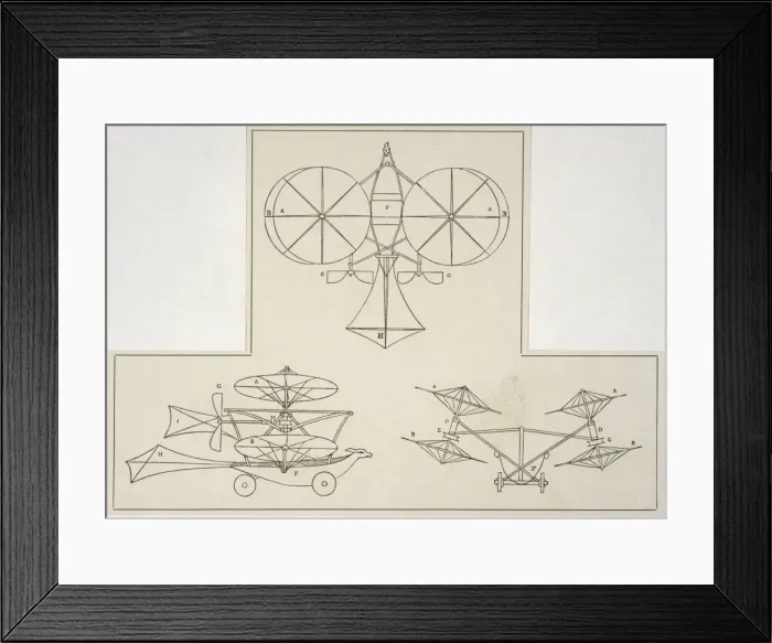 Framed Print : Cayleys Helicopter Framed Print : Cayleys Helicopter