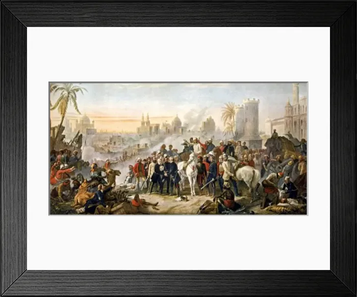Framed Print : Relief of Lucknow Framed Print : Relief of Lucknow