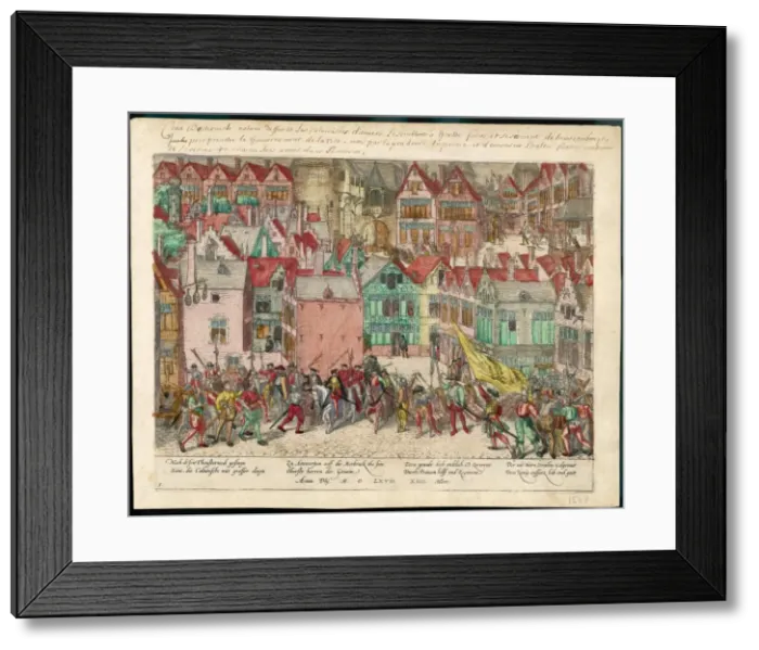 Framed Print : Calvinists Rising Framed Print : Calvinists Rising