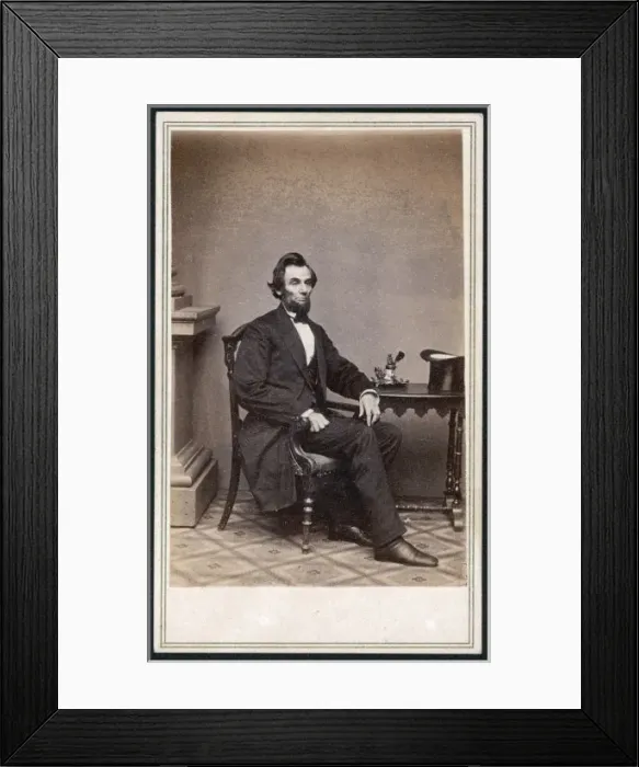 Framed Print : Lincoln (Brady) Framed Print : Lincoln (Brady)