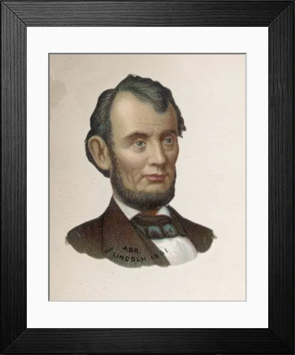Framed Print : Lincoln (Scrap) Framed Print : Lincoln (Scrap)