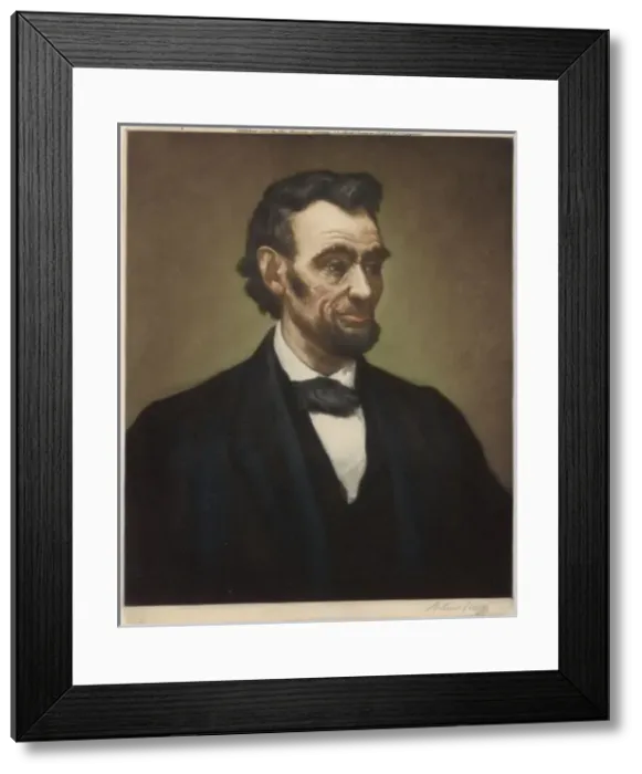 Framed Print : Lincoln (Hunt) Framed Print : Lincoln (Hunt)