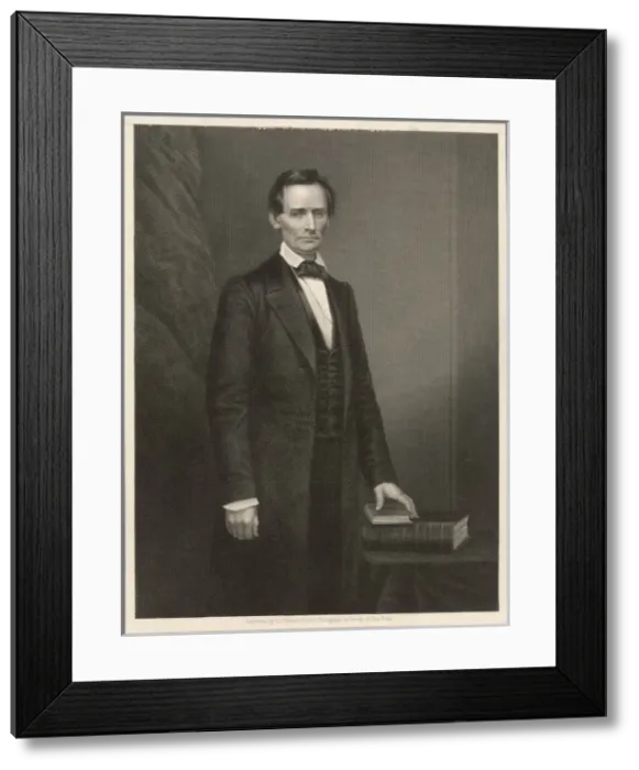 Framed Print : Lincoln (Brady / Pound) Framed Print : Lincoln (Brady / Pound)