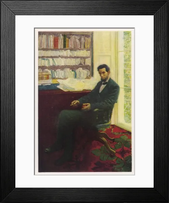 Framed Print : Lincoln (Pyle) Framed Print : Lincoln (Pyle)