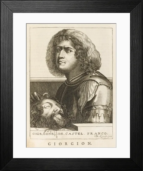 Framed Print : Giorgione Del Castelfr Framed Print : Giorgione Del Castelfr
