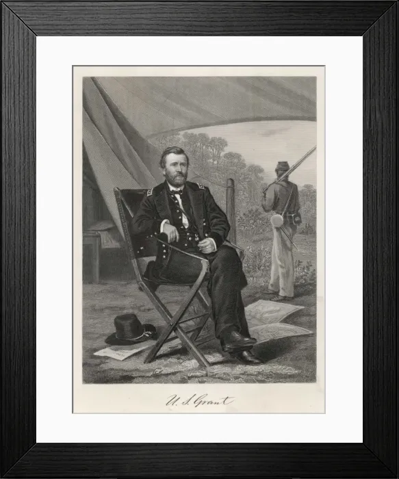 Framed Print : Ulyssess Grant Framed Print : Ulyssess Grant