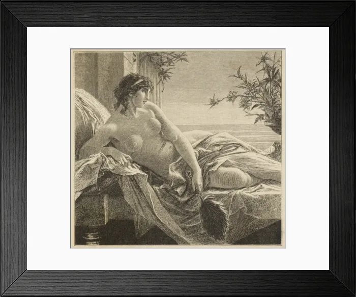 Framed Print : CLODIA, sister of Publius Clodius, politician, Framed Print : CLODIA, sister of Publius Clodius, politician,