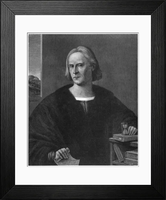 Framed Print : Columbus (Lotto) Framed Print : Columbus (Lotto)