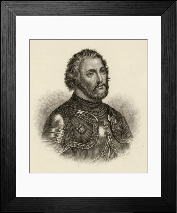 Framed Print : Hernando Cortes Framed Print : Hernando Cortes
