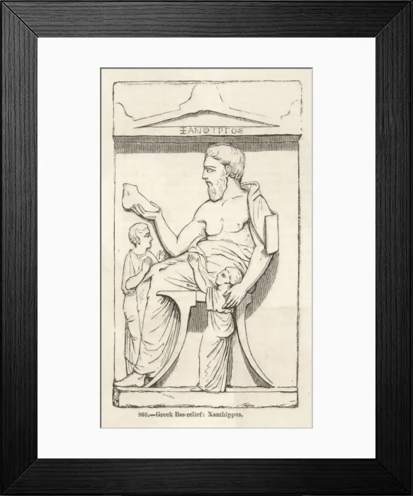 Framed Print : XANTHIPPUS Framed Print : XANTHIPPUS