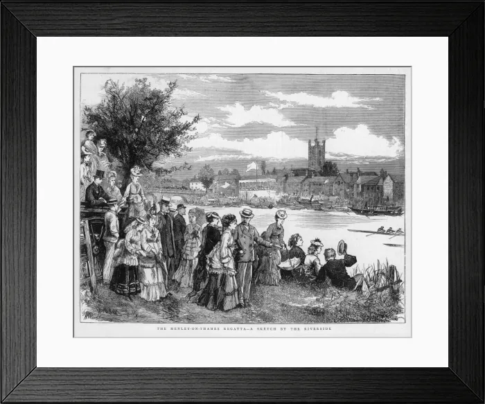 Framed Print : Henley / Iln Framed Print : Henley / Iln