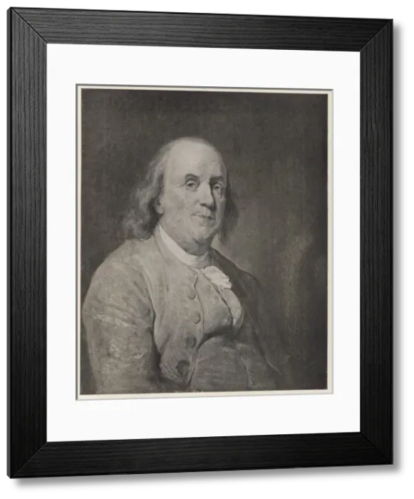 Framed Print : Franklin / Fragonard Framed Print : Franklin / Fragonard