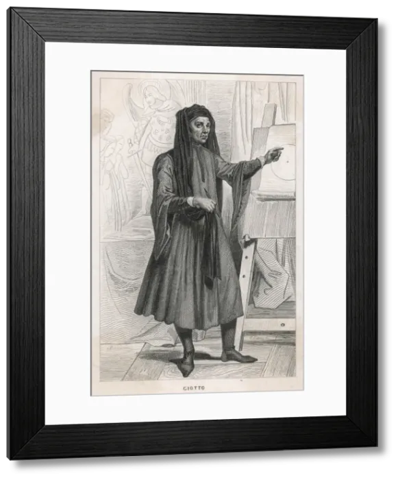 Framed Print : Giotto (Full-Length) Framed Print : Giotto (Full-Length)