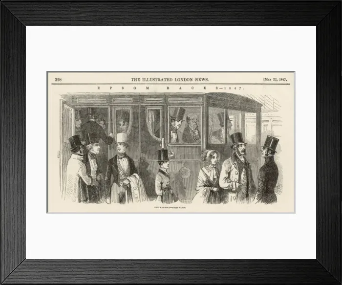 Framed Print : First Class Carriage Framed Print : First Class Carriage