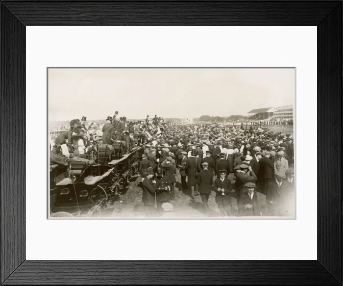 Framed Print : Ascot Races 1912 Framed Print : Ascot Races 1912