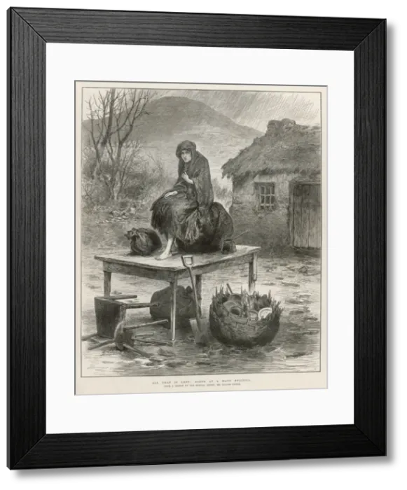 Framed Print : After the Eviction Framed Print : After the Eviction