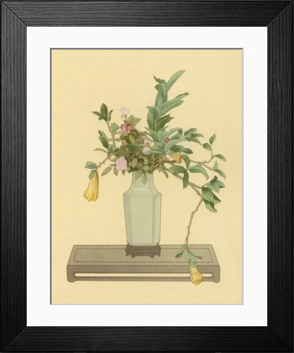 Framed Print : Japanese Arrangement -16 Framed Print : Japanese Arrangement -16