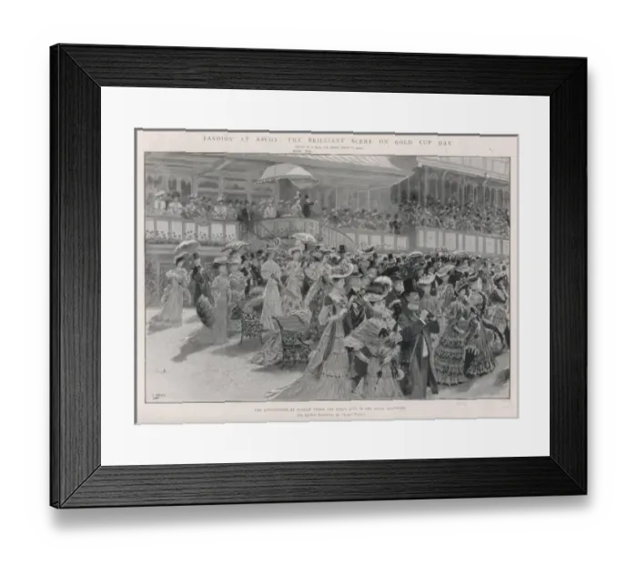 Framed Print : ASCOT 1904 Framed Print : ASCOT 1904