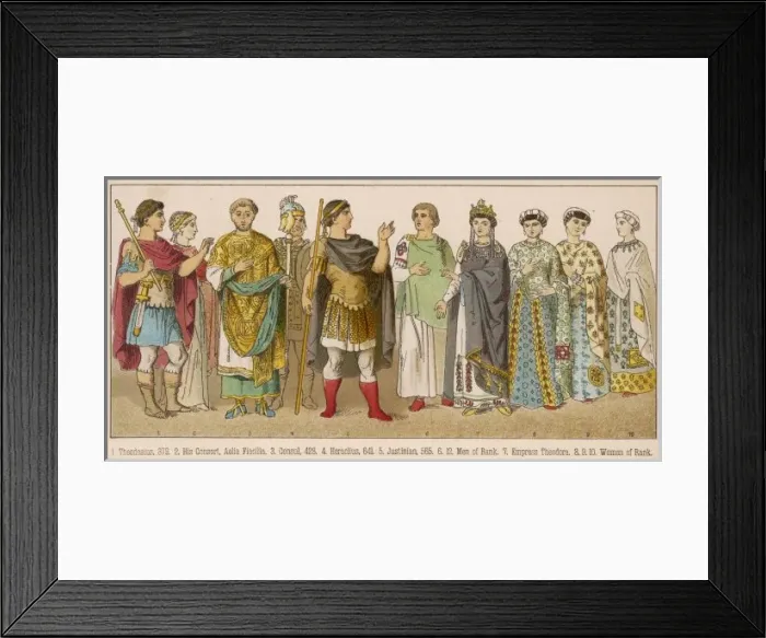 Framed Print : BYZANTINES / 300-700 Framed Print : BYZANTINES / 300-700